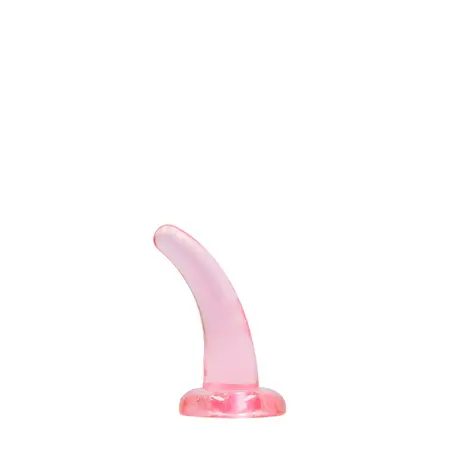REALROCK Crystal Clear Model 5 - Transparentni Intimni Uređaj sa Usisnom Čašom 11.5 cm