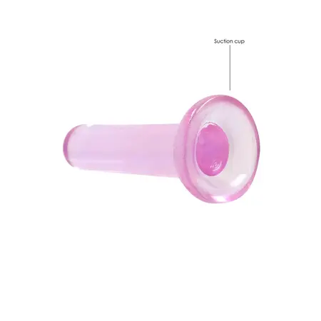 REALROCK Crystal Clear Intimate Model with Suction Cup 13.5 cm Transparent