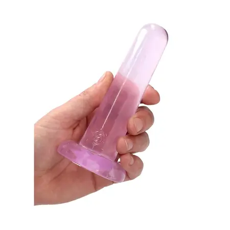 REALROCK Crystal Clear Intimate Model with Suction Cup 13.5 cm Transparent