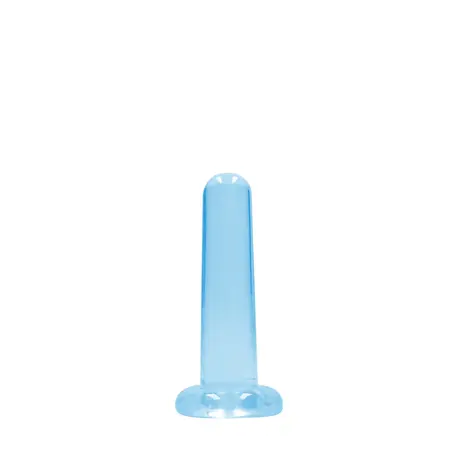 REALROCK Crystal Clear Intimna Mašina 13.5 cm sa Usisnom Bazom Transparentna
