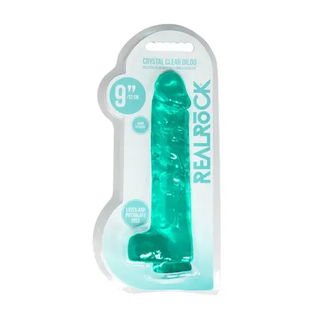 REALROCK Crystal Clear Model with Base 25cm - Transparent, Suction Cup