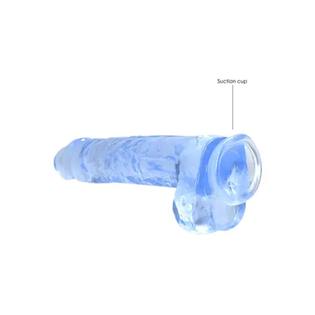 REALROCK Crystal Clear Intimate Model 25cm with Suction Base