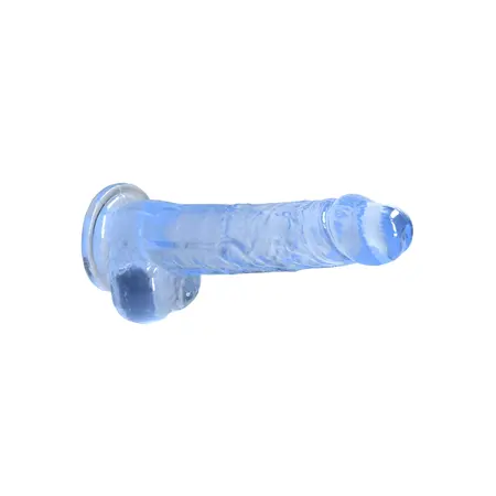 REALROCK Crystal Clear Intimni Sistem sa Usisnom Čašom 21 cm Transparentni