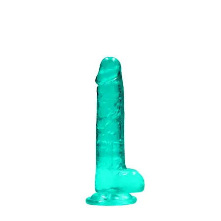 REALROCK Crystal Clear 19cm Anatomski Model sa Usisnom Čašom