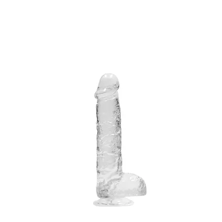 REALROCK Crystal Clear 17cm Anatomski Model sa Usisnom Bazom