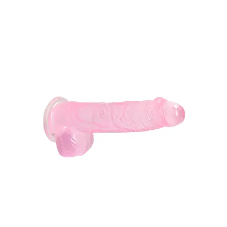 REALROCK Crystal Clear 6'' Intimni Model sa Bazom - 15 cm Transparentan