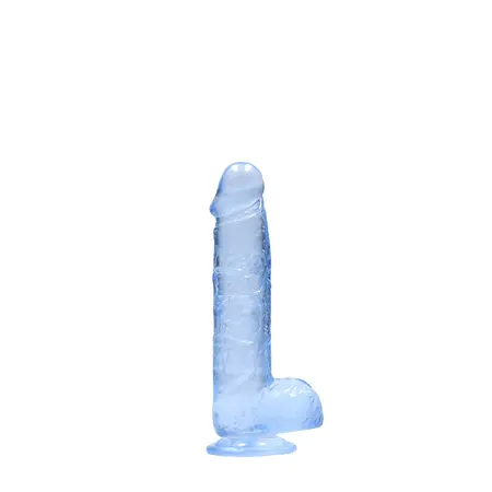 RealRock Crystal Clear 17cm Model sa Usisnom Čašom i Anatomskim Oblikom