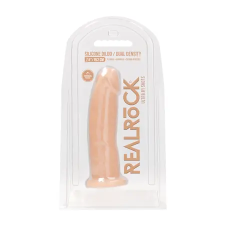 REALROCK ULTRA Silicone Intimate Model 20cm Thermo Reactive Black
