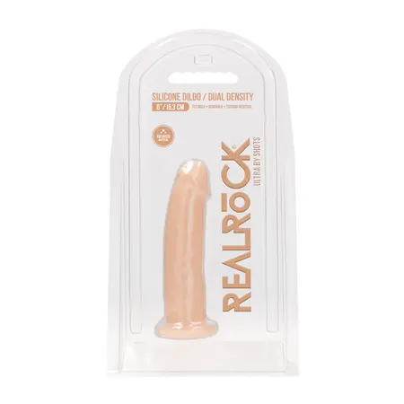 REALROCK Ultra Silicone Model 6 Termo Reaktivni 15 cm - Usisna Baza, Braon