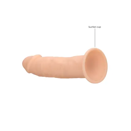 REALROCK Ultra Silicone Model 6 Termo Reaktivni 15 cm - Usisna Baza, Braon