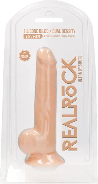 REALROCK ULTRA Silicone Intimate Model with Suction Cup 24cm Flesh