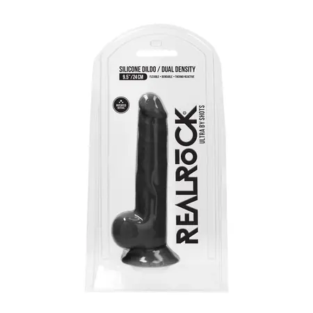 REALROCK ULTRA Silicone Model 24cm Termo Reaktivan sa Usisnom Čašom