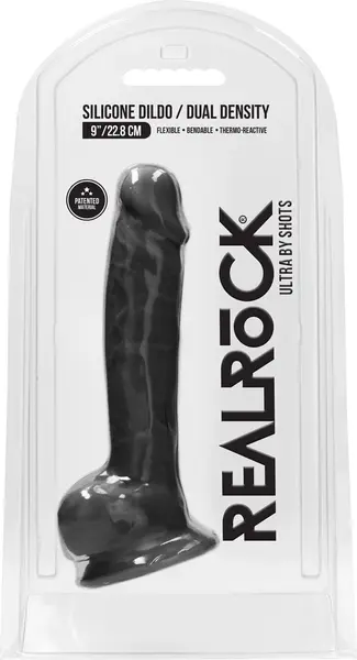 REALROCK ULTRA Silicone Model 23cm Dual Density with Suction Cup - Flesh