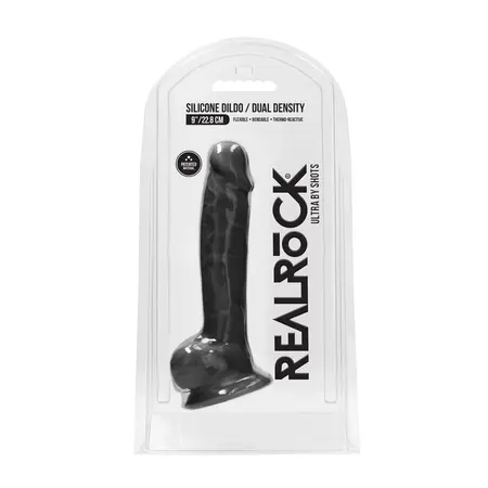 REALROCK ULTRA Silicone Model 23cm Dual Density with Suction Cup - Flesh