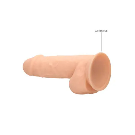 REALROCK ULTRA Silicone Model 21.6cm Dual Density Suction Cup Flesh