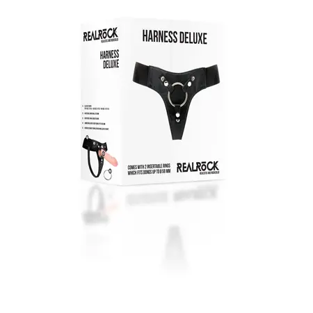 RealRock Harness Deluxe - Univerzalni Podesivi Strap-On Sistem