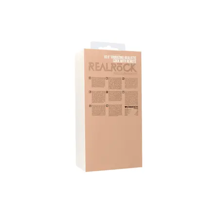 RealRock Vibrating Model 10'' Skin Tone - Intimni simulacioni uređaj