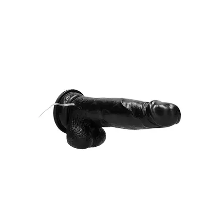 RealRock Vibrating Anatomski Model 20 cm sa Vakumskom Podlogom - Bež