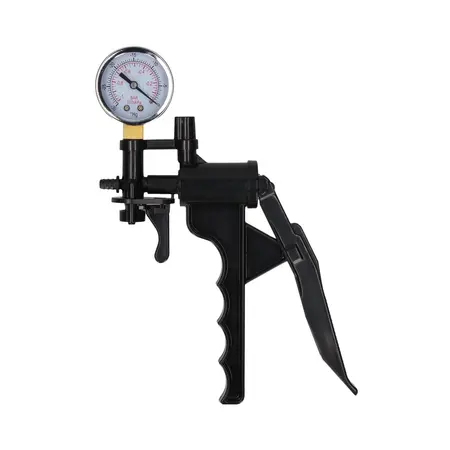 Shots Toys Elite Intimate Vacuum Pump Black with PSI Gauge 23cm