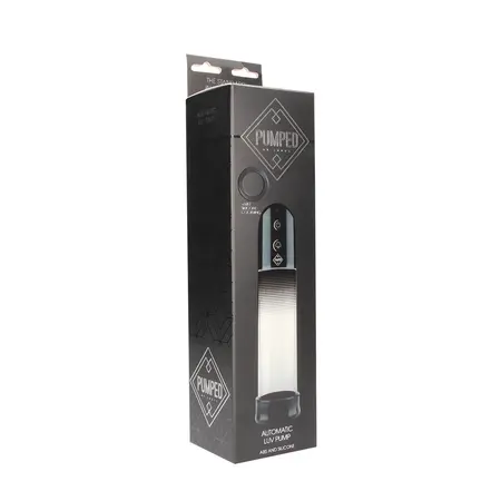 LuvPump Automatski USB Intimni Vakum Sistem 20cm Silikon Crni