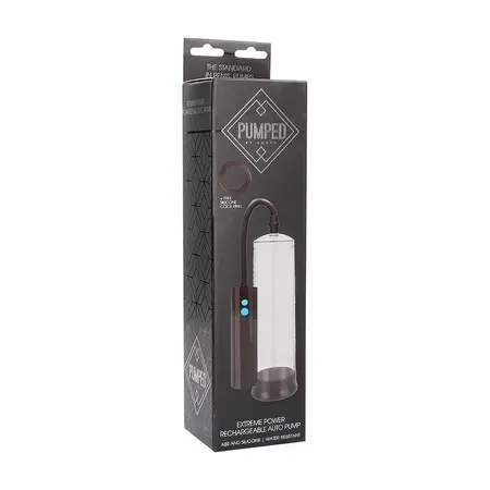 PUMPED Extreme Power Rechargeable Vacuum System 25cm Black