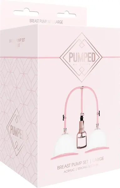 Shots Pumped Set za Povećanje Grudi Veliki - Podesivi Vakuum Sistem