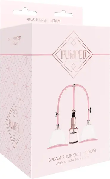 Shots Pumped Set za Pumpanje Grudi Srednji - Podesivi Vakuum Sistem