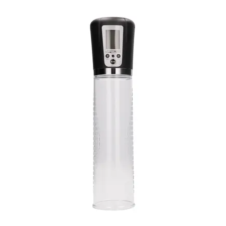 Shots Premium LCD Intimni Vakuum Sistem Punjiv 25cm Crni
