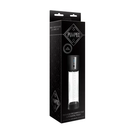 Shots Premium Automatic Intimate Pump Rechargeable 250mm Black