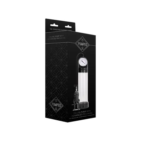 Pumped Deluxe Intimna Pumpa sa Naprednim PSI Manometrom, Cilindar 20cm