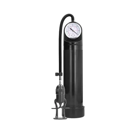Pumped Deluxe Vacuum Cylinder with Advanced PSI Gauge, 20 cm, Silicone Sleeve