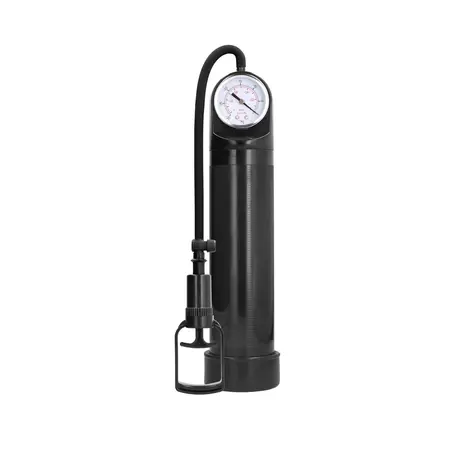 Shots Pumped Comfort Pump Advanced PSI Gauge Clear 20cm Cylinder