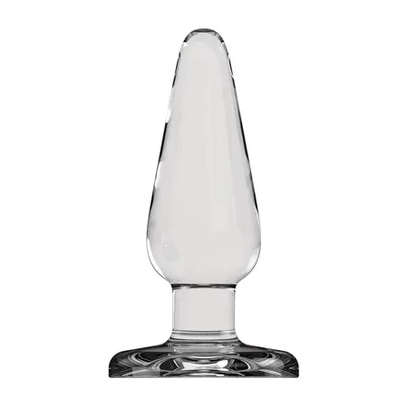 Glas Classic Glass Plug 13 cm - Borosilicate, Tapered, Clear