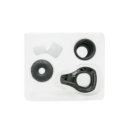 Perfect Fit Premium C-Rings Set - Silikonski izbor, 6 veličina, crna
