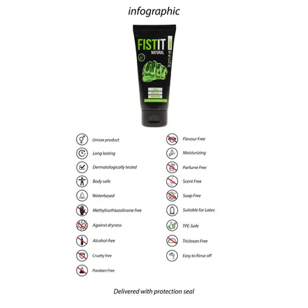 Prirodni Intimni Vodeni Gel 100 ml Veganska Eko-Friendly Formula