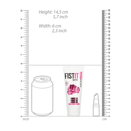 FistIt Vodeni Sliding Butter 100 ml - Dugotrajni Intimni Gel