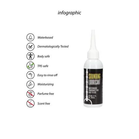 CleanStream Vodeni Lubrikant 80ml - Precizni Nastavak, Neutralna Formula