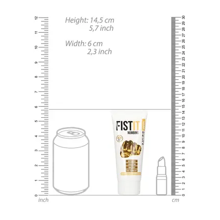 Fist It Profesionalni Vodeni Lubrikant 100ml - Neutralan, Dermatološki Testiran