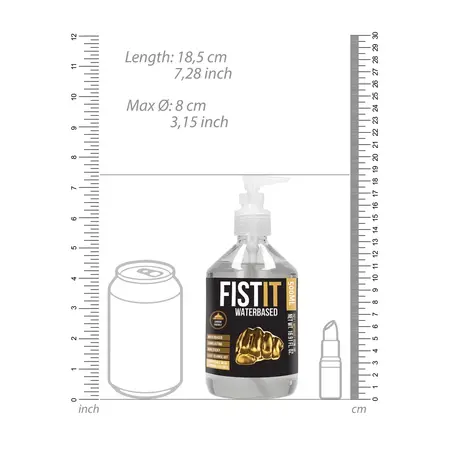 Fist It vodeno intimno ulje 500 ml - Dermatološki testirano, neutralno