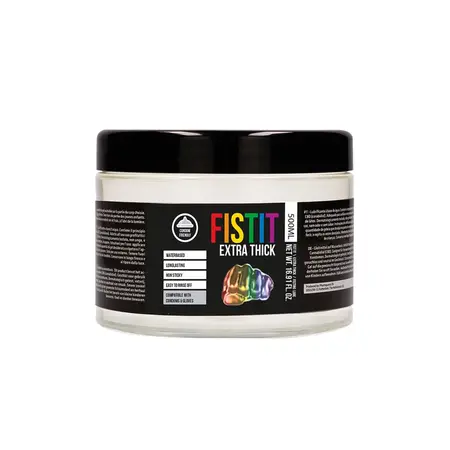 Fist It Extra Thick Rainbow vodeni lubrikant 500ml, bezbojan