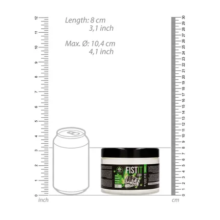 Fist It CBD vodeni lubrikant 500 ml - Neutralna formula, veliko pakovanje
