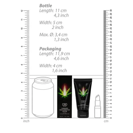 Cobeco Pharma CBD Cannabis intimna krema za žene 50ml na vodenoj bazi