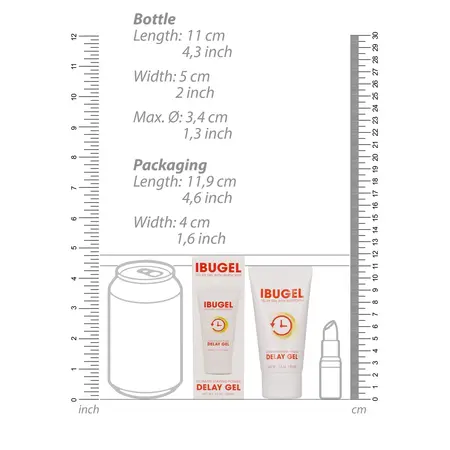 IbuGel Delay Gel 50ml - Formula za Produženje sa Poboljšanom Kontrolom