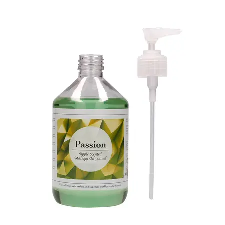 Passion Massage Oil Apple Scented 500ml - Nourishing Herbal Formula