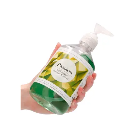 Passion Massage Oil Apple Scented 500ml - Nourishing Herbal Formula