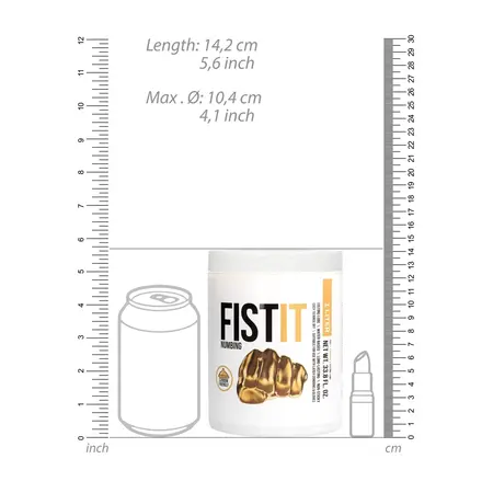 Fist It Lubrikant na Vodenoj Bazi 1000ml - Dugotrajna Formula, Neutralnog Mirisa