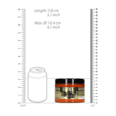 Fist It Gold Lubrikant na Vodenoj Bazi 500 ml - Dermatološki Testiran
