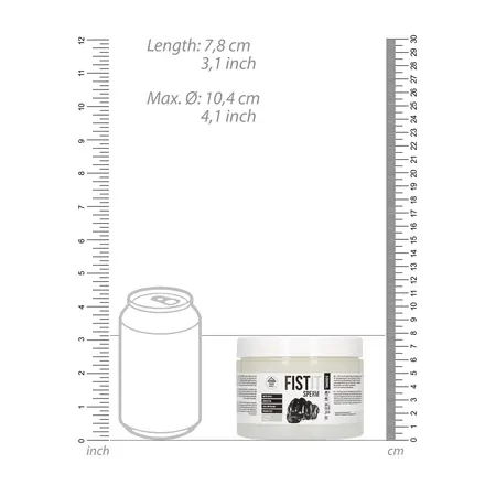 Fist It Lubrikant na Vodenoj Bazi 500 ml - Dugotrajna, Bistra Formula