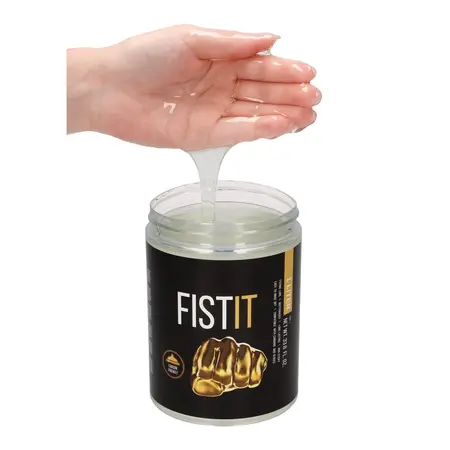 Fist It Lubrikant na Vodenoj Bazi 1000 ml - Velika Bistra Tegla Gela