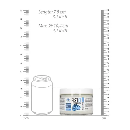 Fist It Ekstra Gusti Lubrikant na Vodenoj Bazi 500ml Boca Velikog Kapaciteta